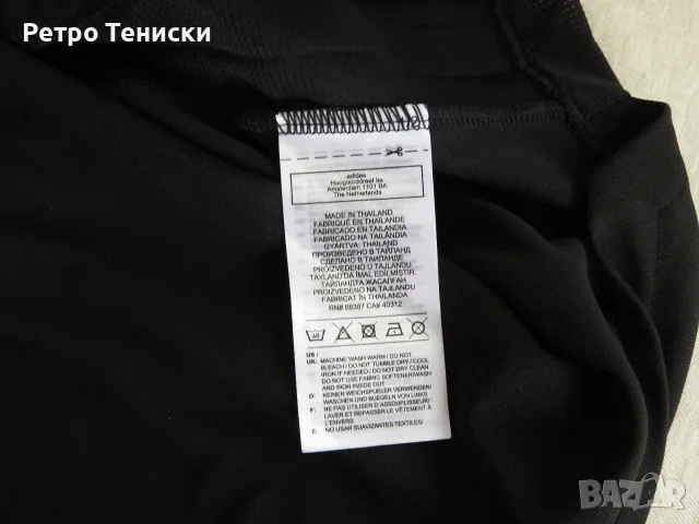 Тениска adidas — Мъже размер L Черно, снимка 5 - Тениски - 56314836