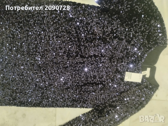 Нова рокля с пайети , снимка 2 - Рокли - 52026223