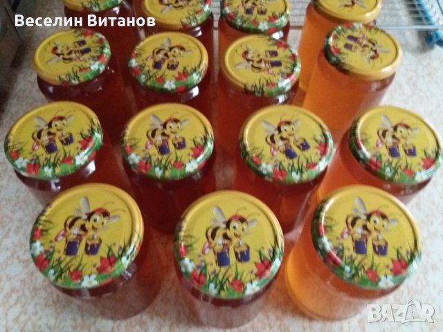 Продавам 100% истински пчелен мед., снимка 1 - Пчелни продукти - 39549457