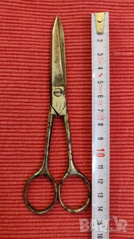 Стара ножица Mann & Federlein, Solingen. , снимка 11 - Антикварни и старинни предмети - 39862797