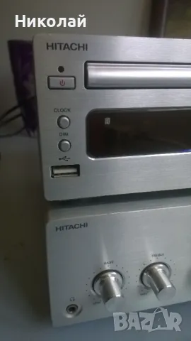 HITACHI аудиосистема USB/MP3/CD,R.D.S, снимка 7 - Аудиосистеми - 49879874