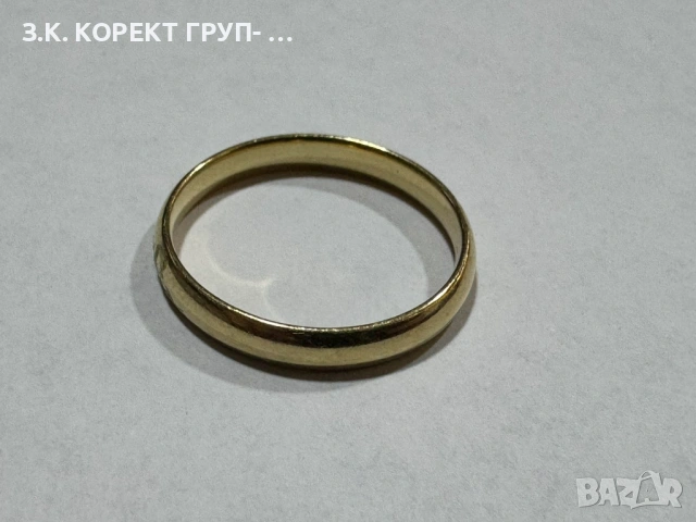 Златен пръстен 14К, снимка 2 - Пръстени - 53125395