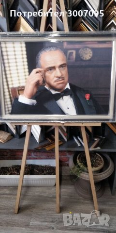 Дон Вито Корлеоне, снимка 2 - Картини - 34551197