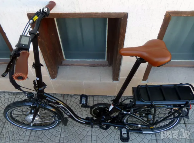 Електрически ЕНИК Изи- сгъваем "пони" ! На 170 км. Като НОВ ! 20 цола !, снимка 5 - Велосипеди - 50243616