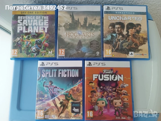 PS5 игри 130€ за всички