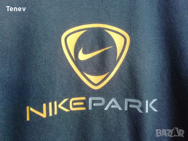 Nike Park оригинална памучна черна мъжка тениска M , снимка 3 - Тениски - 36830401