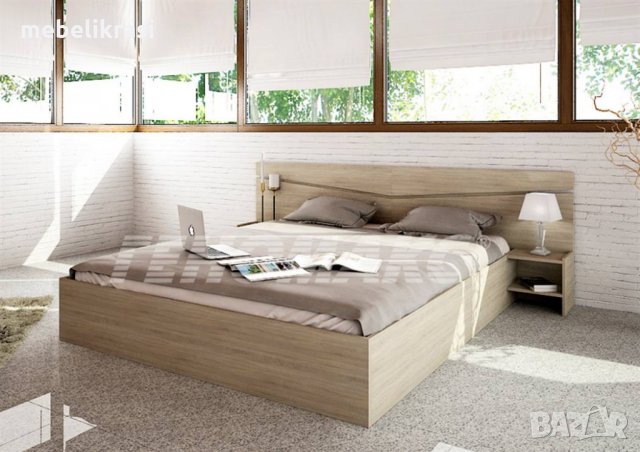 Спален Комплект Сити 2007+Матрак, снимка 2 - Спални и легла - 20907343