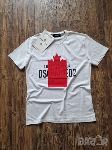 Страхотна мъжка тениска DSQUARED2 размер S M L XL 2XL 