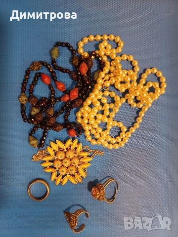 Лот от стари бижута, снимка 5 - Антикварни и старинни предмети - 53908519