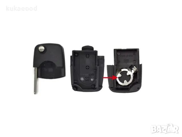 Кутийка за ключ за Audi A2 8Z, снимка 3 - Части - 47787303