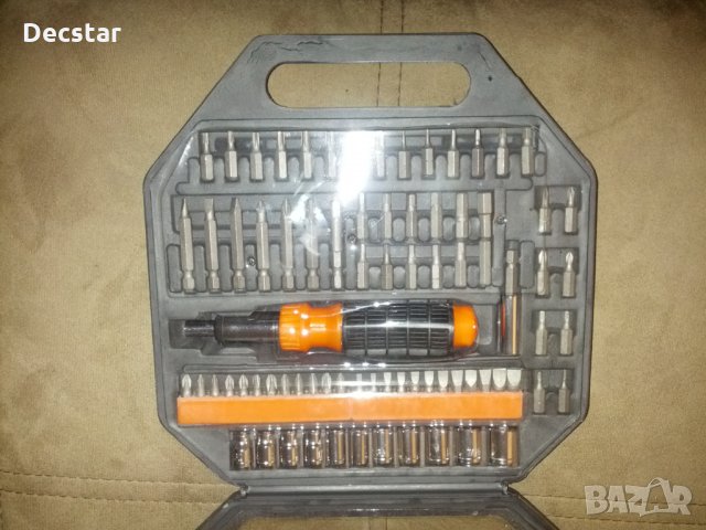 🔧Отвертка с тресчотка накрайници и вложки GADGET, снимка 5 - Куфари с инструменти - 34404828