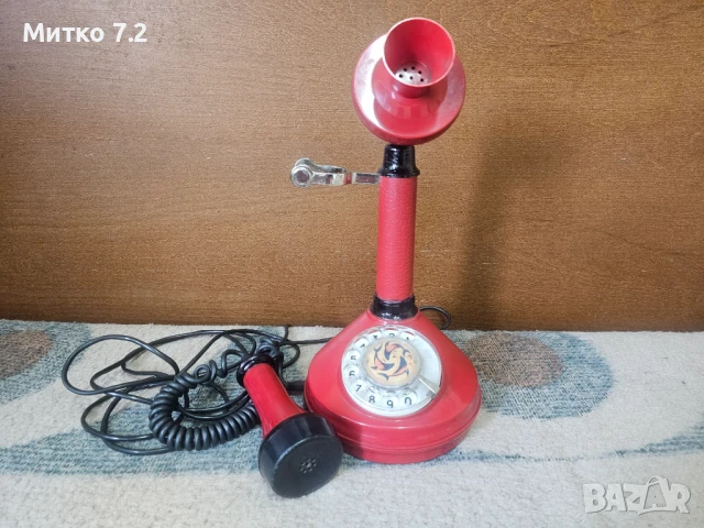 стар руски телефон, снимка 5 - Антикварни и старинни предмети - 51400005