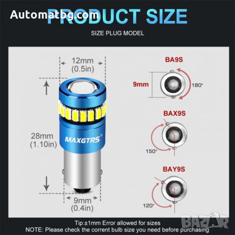 Диодни крушки Automat, W5W, BA15S, Cree XP-E CANBUS, снимка 5 - Аксесоари и консумативи - 31911655