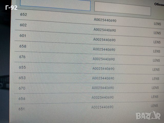 A0025440690**NEU**MERCEDESСтъкло за стоп задно ляво T2/LN1, VARIO 04.86-, снимка 4 - Части - 31800207