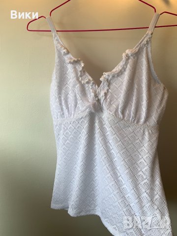 Дамски бял потник, снимка 3 - Потници - 40064927
