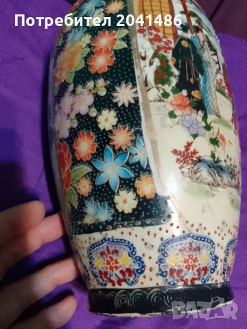 Порцеланова ваза, снимка 2 - Вази - 48872888