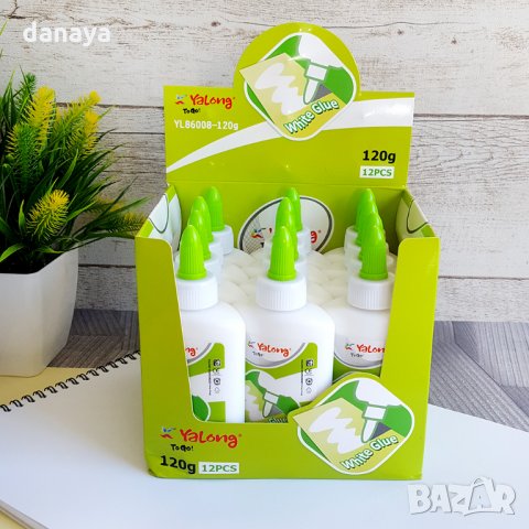 2382 Течно бяло лепило в тубичка, 120г