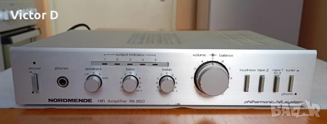  NORDMENDE PA 950-Усилвател, снимка 2 - Ресийвъри, усилватели, смесителни пултове - 52962757