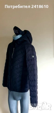 Emporio Armani EA7 Mens Down Jacket Slim Fit Size M НОВО! ОРИГИНАЛ! Мъжко Олекотено пухено Яке!, снимка 10 - Якета - 52991576