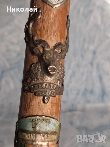 Стар Туристически Бастун , снимка 15 - Антикварни и старинни предмети - 52860787