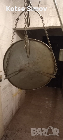 Стар кантар с топуз и паланза., снимка 5 - Антикварни и старинни предмети - 51821438