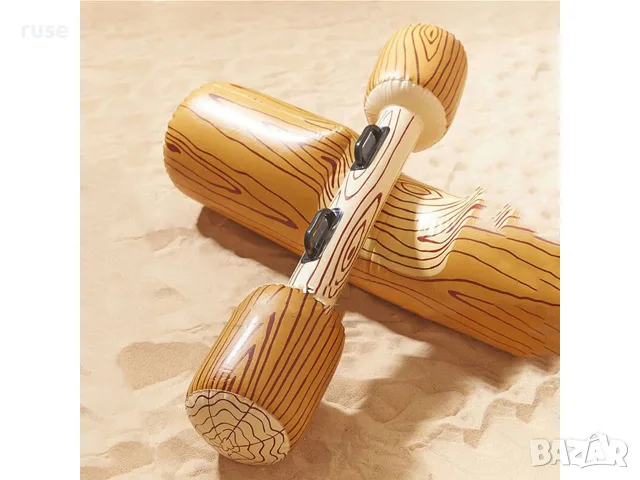 НОВИ! Надуваема играчка водна борба 4 части Гладиаторски битки Log Flume Joust Set, снимка 3 - Други - 55857154