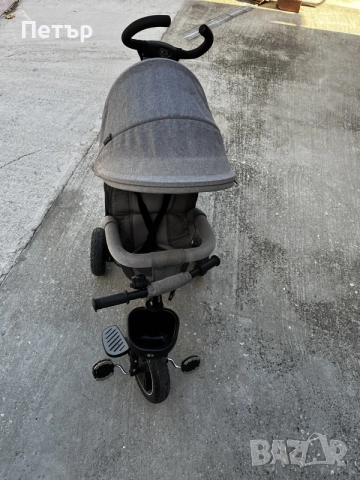 триколка Kinderkraft сива, снимка 3 - Детски велосипеди, триколки и коли - 56008058