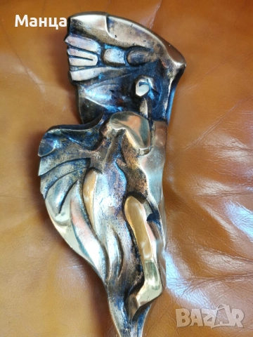 Бронзова статуетка на БОРИС АНДРЕЕВ – РЕДЖО, снимка 2 - Антикварни и старинни предмети - 48898039