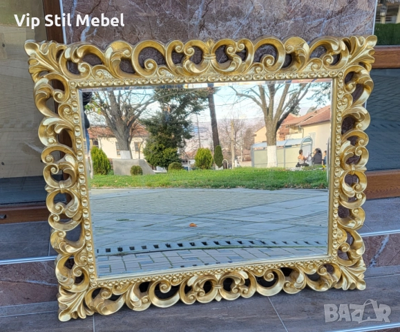 Италианско кристално огледало , снимка 3 - Други - 52511733