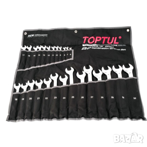 TOPTUL звездогаечни ключове 26 части