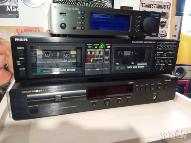 Stereo Cassette Deck Philips FC567, снимка 10 - Декове - 54265527