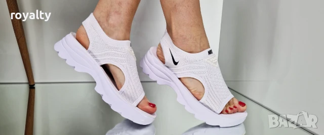 Nike бели дамски сандали , снимка 18 - Сандали - 51028550