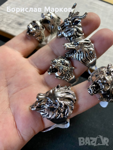  Пръстени стомана, снимка 14 - Други ценни предмети - 33523353