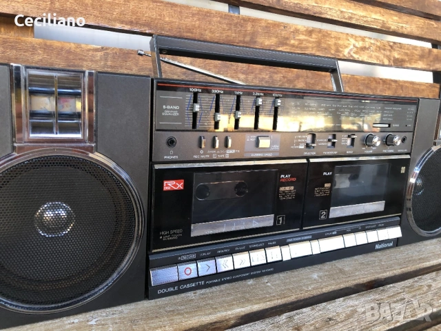 Радиокасетофон NATIONAL RX-CW50F Boombox - Japan 