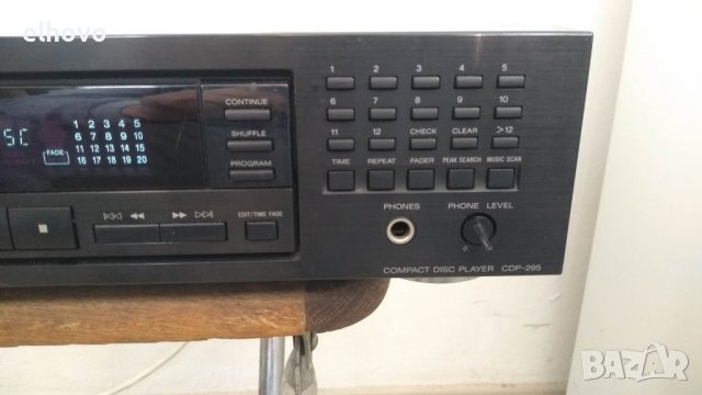 CD player SONY CDP-295, снимка 7 - Аудиосистеми - 39073237