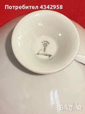 Shirnding.1960 г. Чаша за чай. Порцелан., снимка 3 - Други ценни предмети - 49614216
