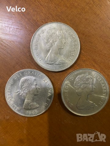 монети  /плакети/ на кралица елизабет, снимка 3 - Нумизматика и бонистика - 39304967