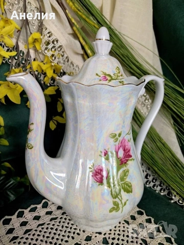 Wawel Poland красота седеф с рози, снимка 11 - Чаши - 54152570