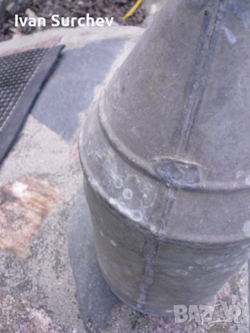 възрожденски метален гюм за мляко и те4ности, снимка 12 - Антикварни и старинни предмети - 40269312