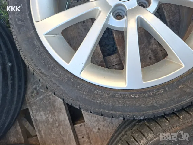 Джанти  SKODA 5 x 100 ET 43 16 ки, снимка 6 - Гуми и джанти - 56189489