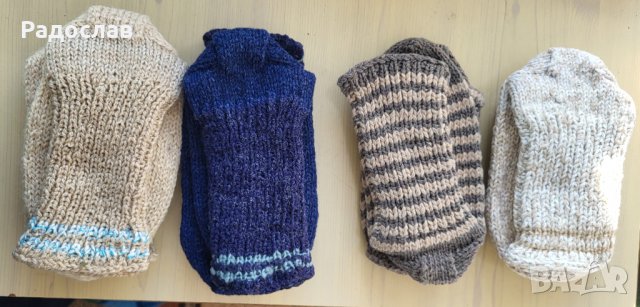Продавам вълнени чорапи ръчна изработка размери
