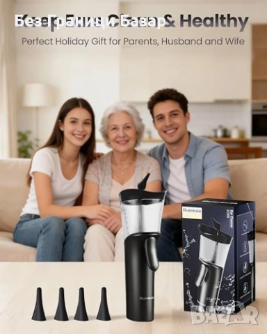 Нов Комплект за почистване на уши с 4 накрайника и силиконова дюза , снимка 7 - Други - 53889439