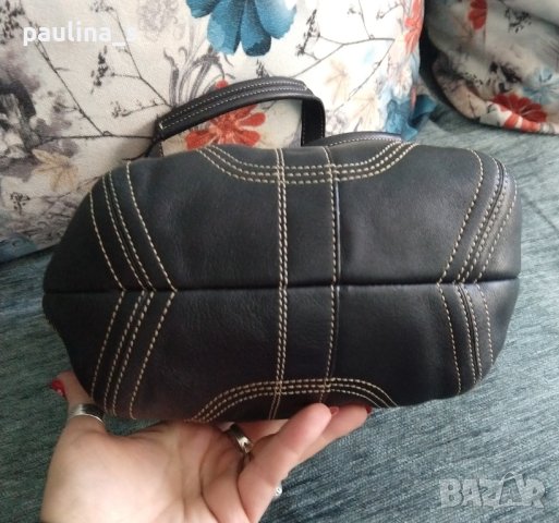 Дизайнерска дамска чанта "Coach"® / естествена кожа / genuine cowleader bag , снимка 4 - Чанти - 42604150