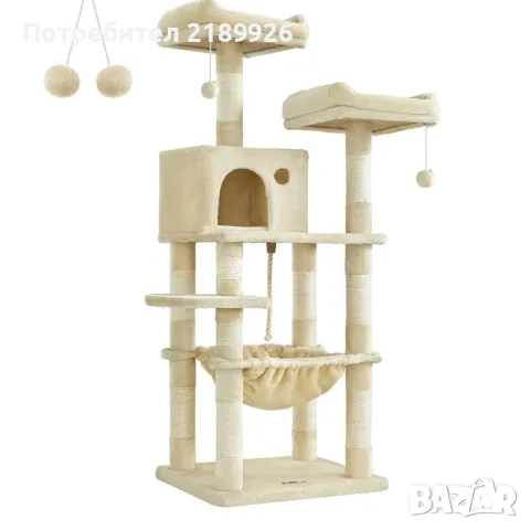 Многоетажна дръскалка за котки, снимка 4 - За котки - 56481625
