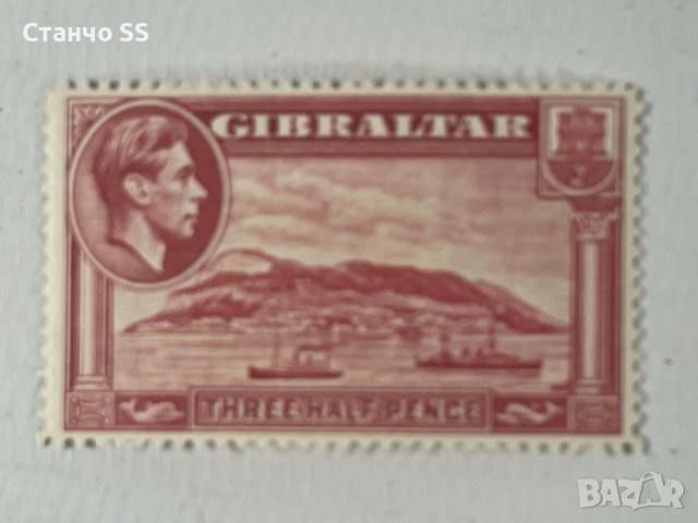 Пощенски марки GIBRALTAR 1938/51г, снимка 2 - Филателия - 40775823