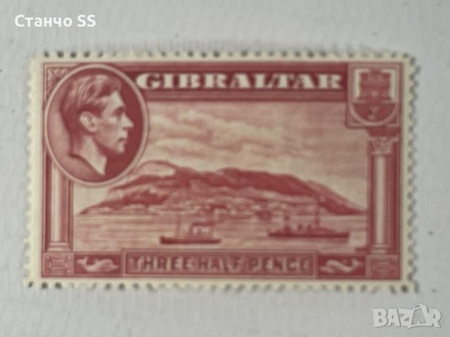 Пощенски марки GIBRALTAR 1938/51г, снимка 4 - Филателия - 40775823