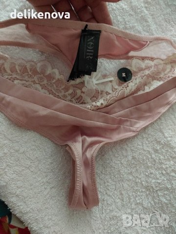 Noir. Size L Ново сатенено бельо