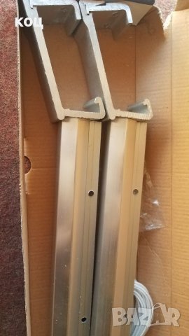 Простор за дрехи за външен монтаж 60 на 25 на алуминиев парапет с плоска ръкохватка.prostor.plosak., снимка 3 - Други стоки за дома - 36816647