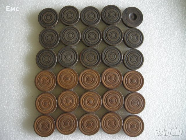 Голяма антикварна табла за игра, снимка 7 - Шах и табла - 32202607