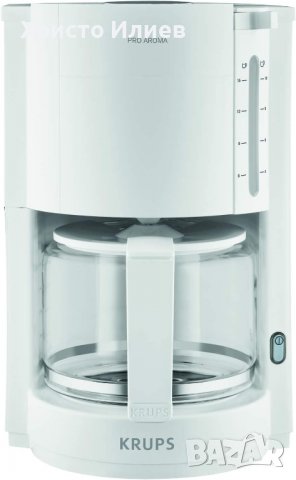 Кафемашина Krups за шварц кафе с кана за 10 чаши кафе, снимка 4 - Кафемашини - 39851323
